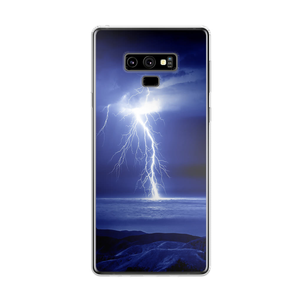 Thunder Over The Sea Galaxy Note 9 Case