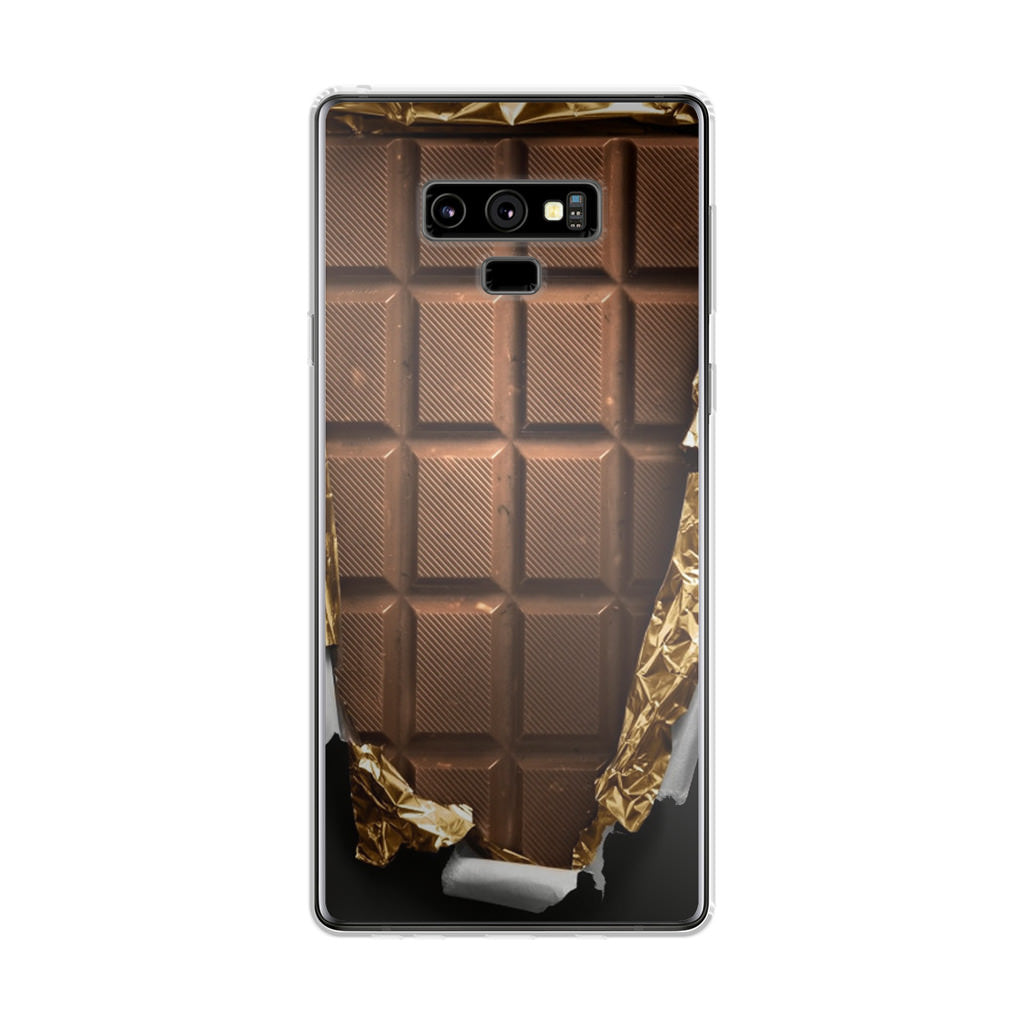 Unwrapped Chocolate Bar Galaxy Note 9 Case