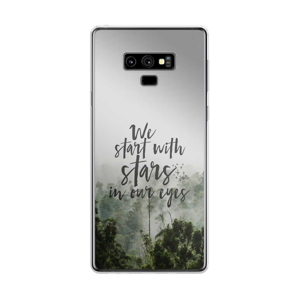 We Start with Stars Galaxy Note 9 Case