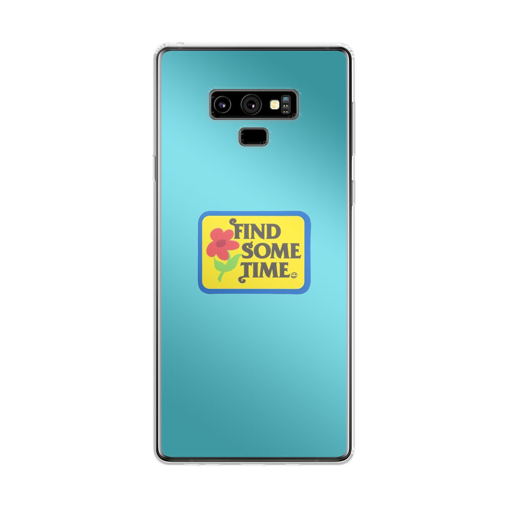 Find Some Time Flower Galaxy Note 9 Case