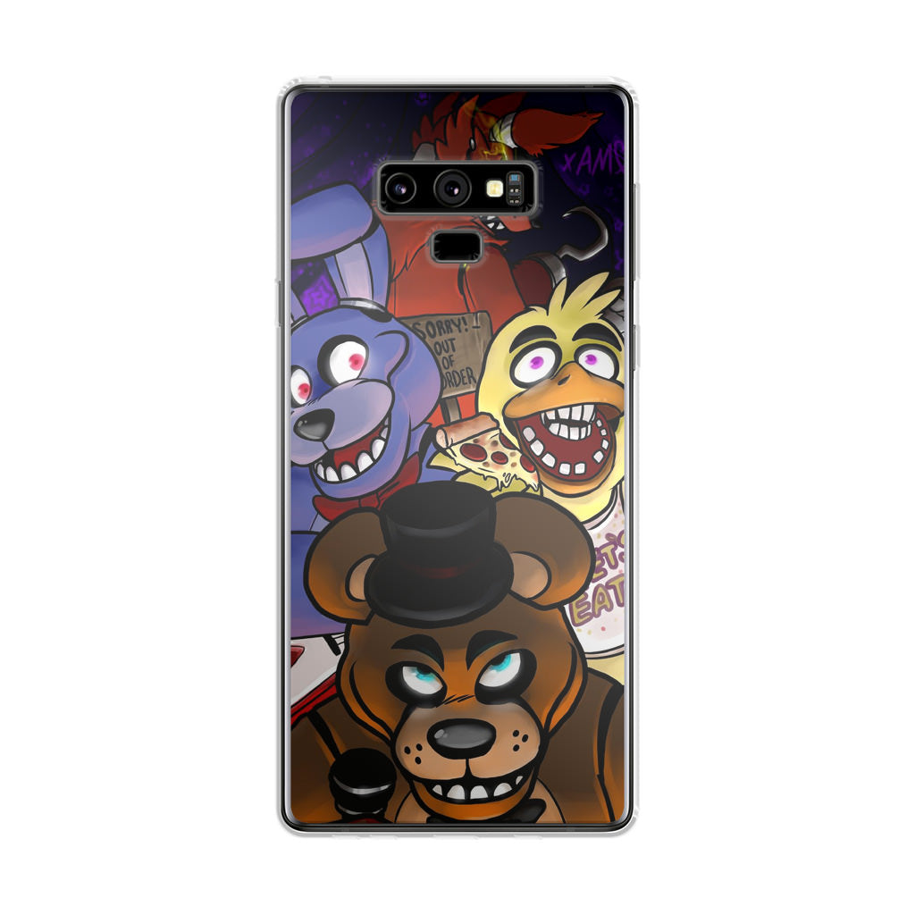 Five Nights at Freddy's Characters Galaxy Note 9 Case