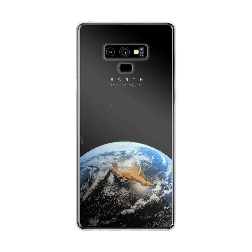 Planet Earth Galaxy Note 9 Case