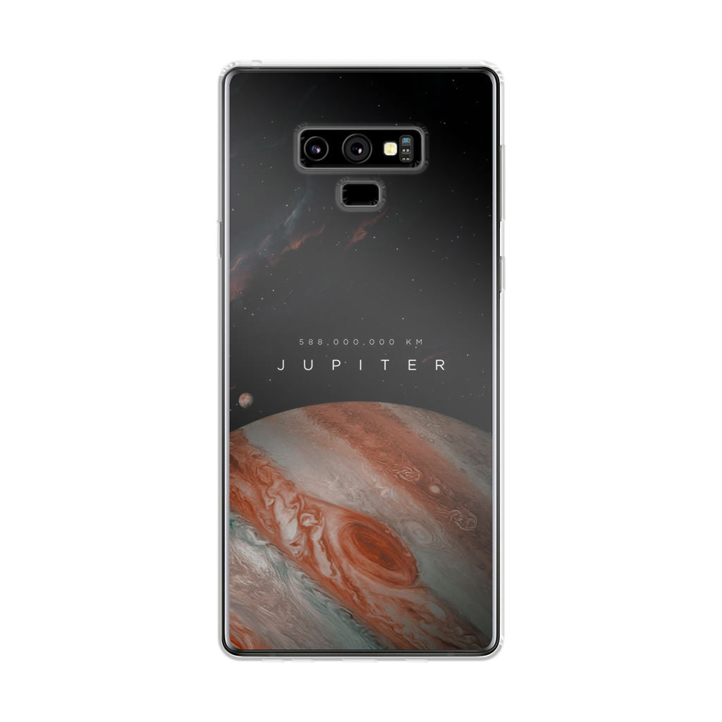 Planet Jupiter Galaxy Note 9 Case