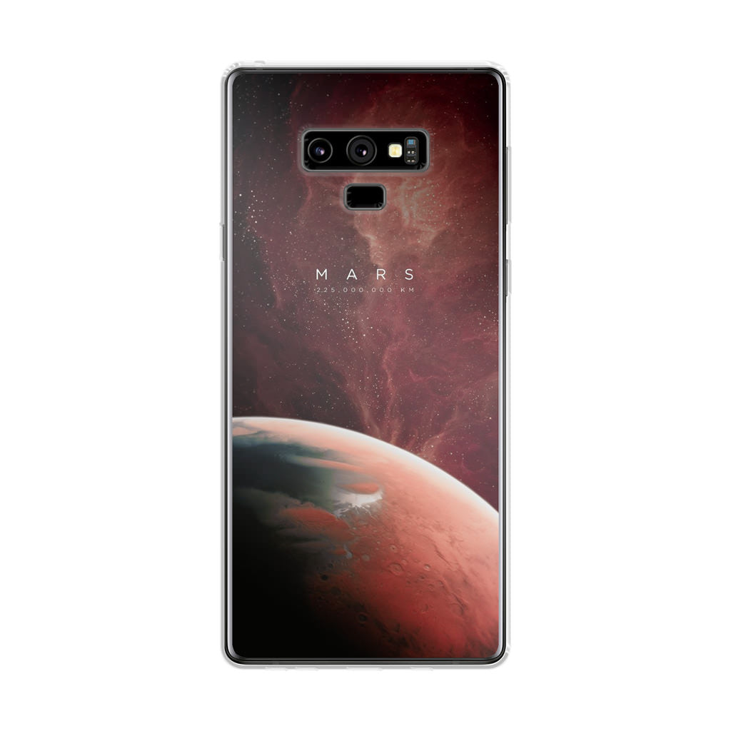 Planet Mars Galaxy Note 9 Case