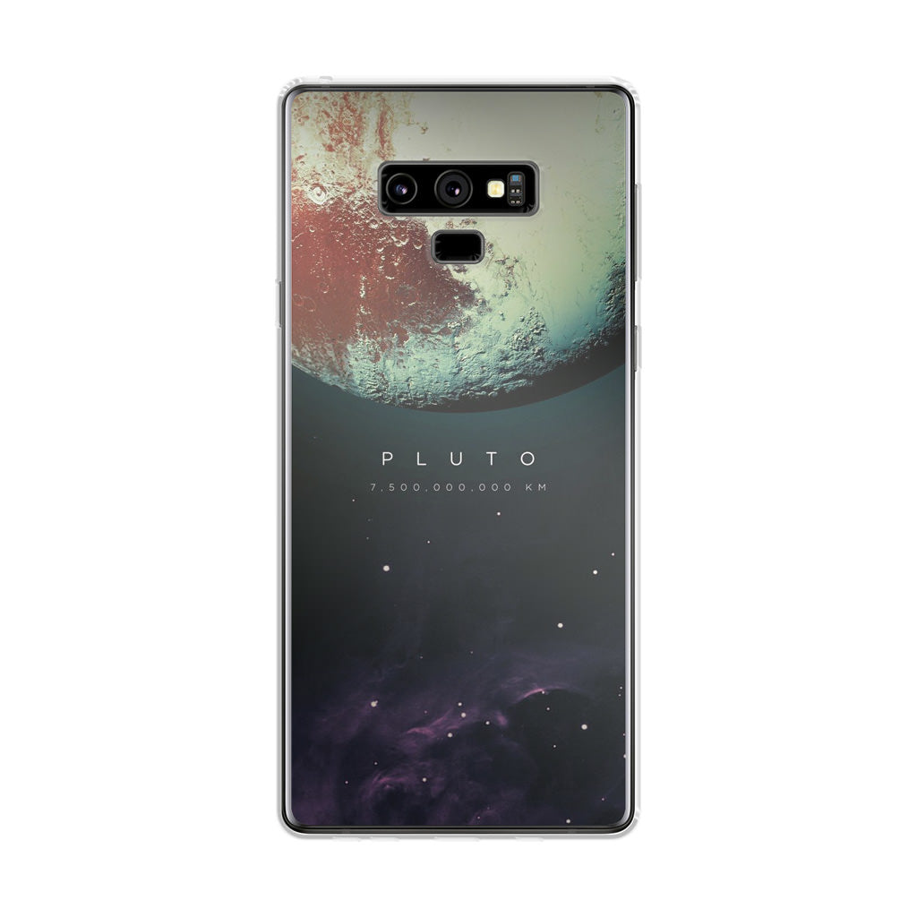 Planet Pluto Galaxy Note 9 Case