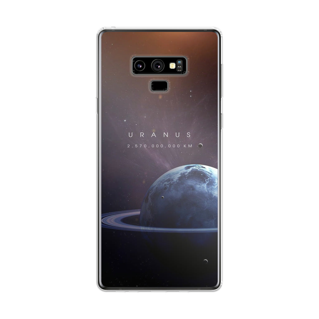 Planet Uranus Galaxy Note 9 Case