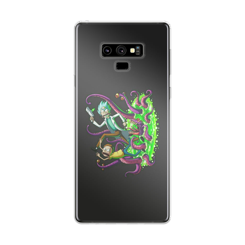 Rick And Morty Pass Through The Portal Galaxy Note 9 Case