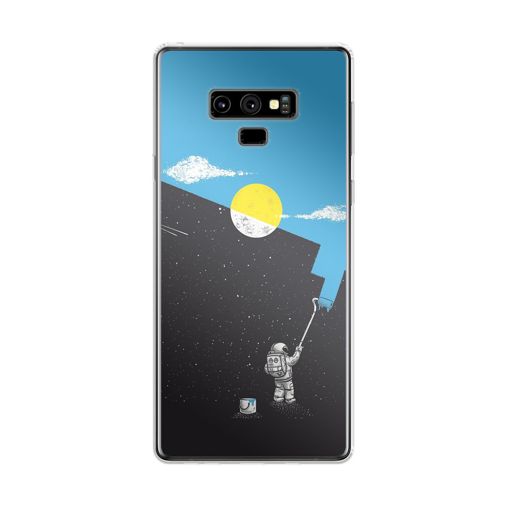 Space Paiting Day Galaxy Note 9 Case