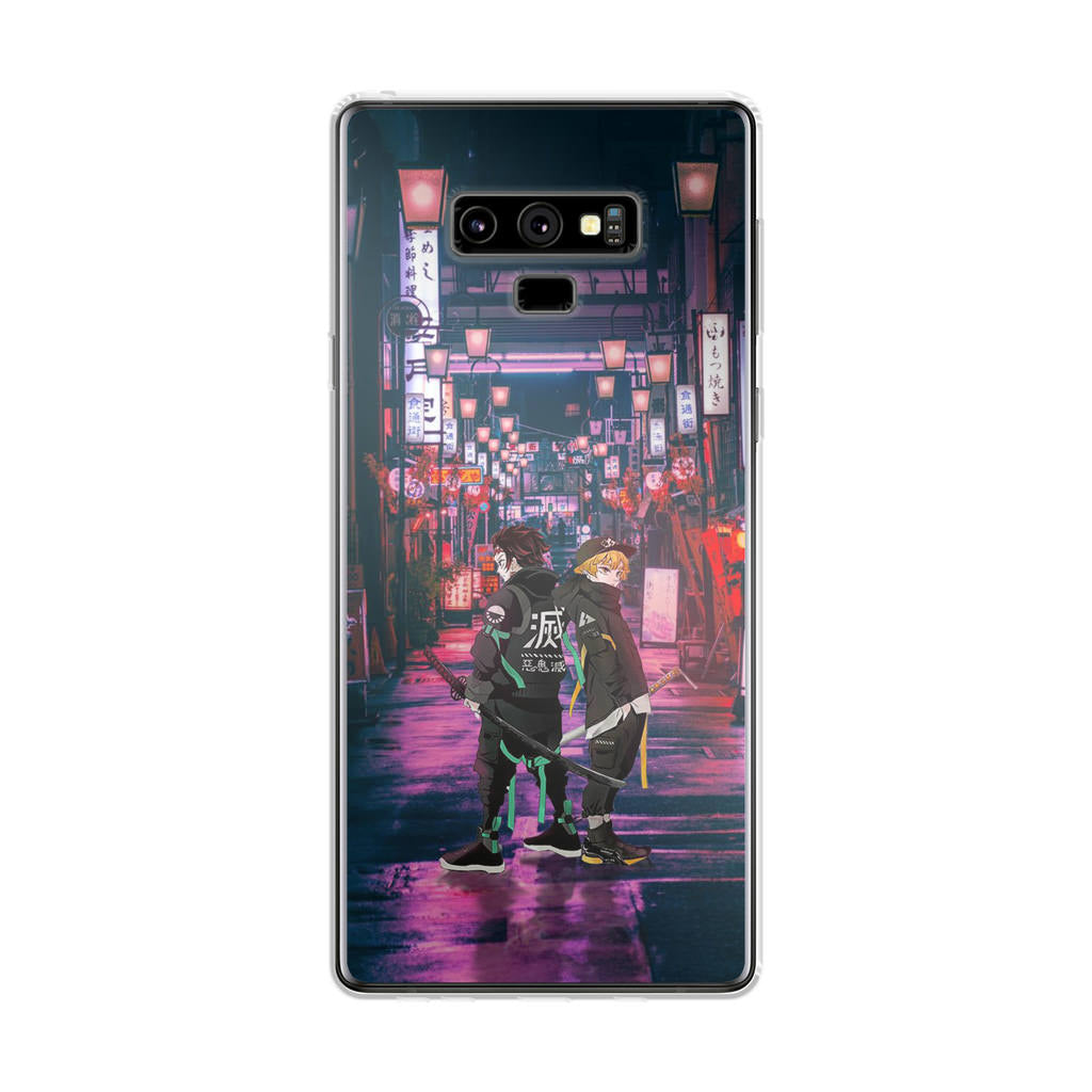 Tanjir0 And Zenittsu in Style Galaxy Note 9 Case