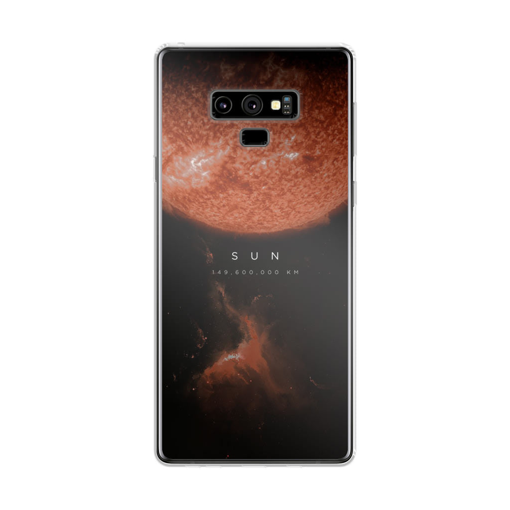 The Sun Galaxy Note 9 Case