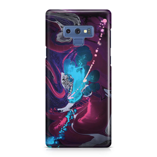 Abstract Purple Blue Art Galaxy Note 9 Case
