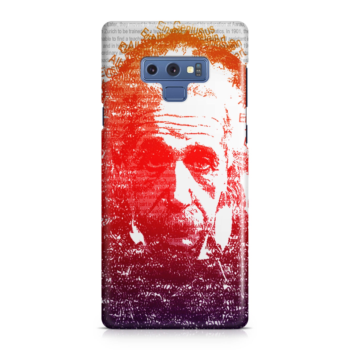 Albert Einstein Art Galaxy Note 9 Case