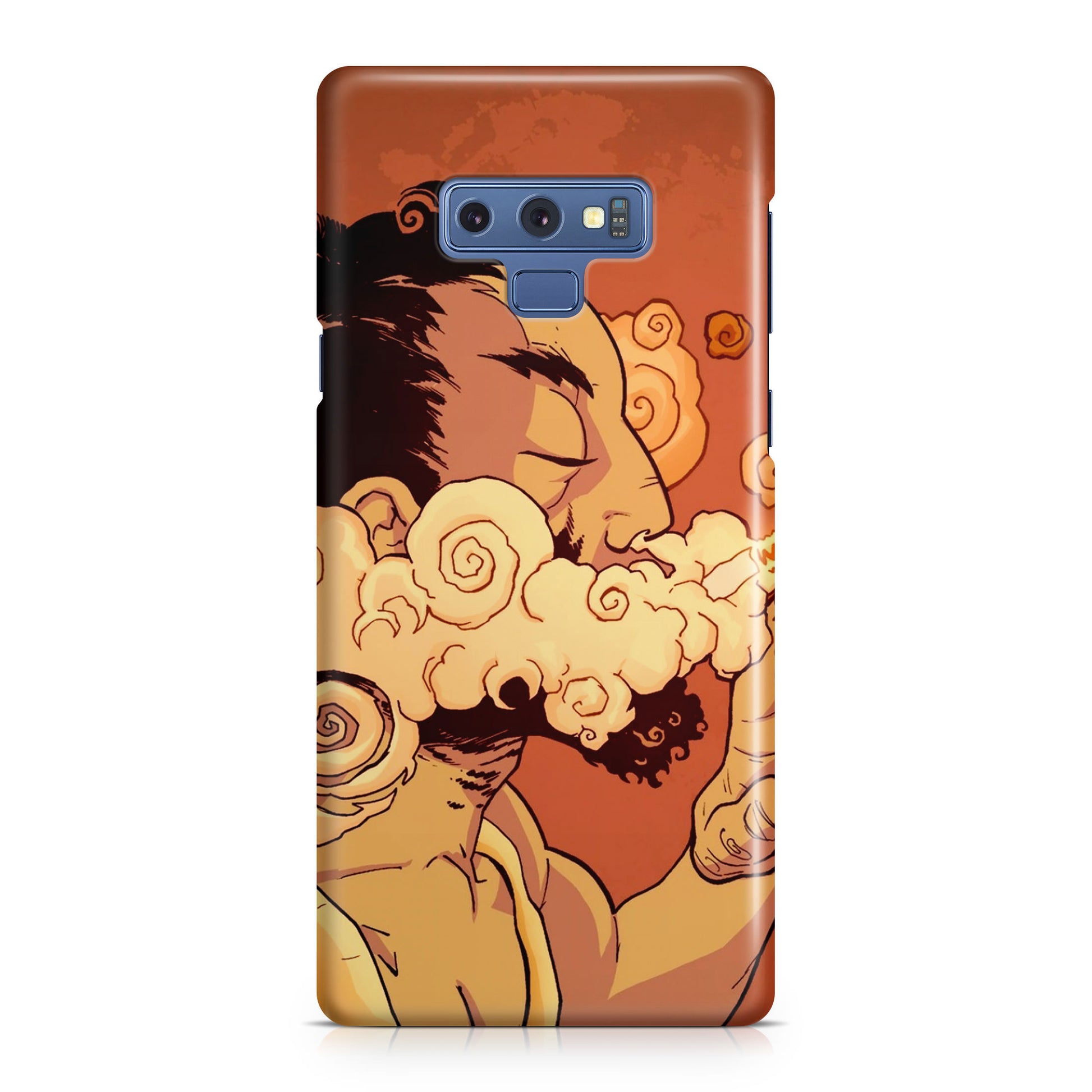 Artistic Psychedelic Smoke Galaxy Note 9 Case