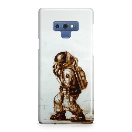 Astronaut Heavy Walk Galaxy Note 9 Case