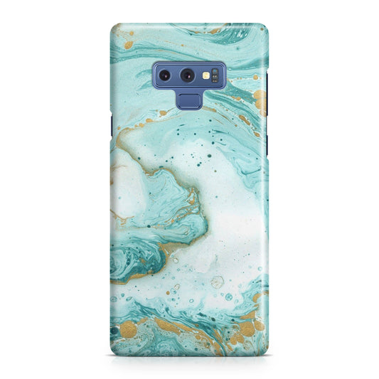 Azure Water Glitter Galaxy Note 9 Case