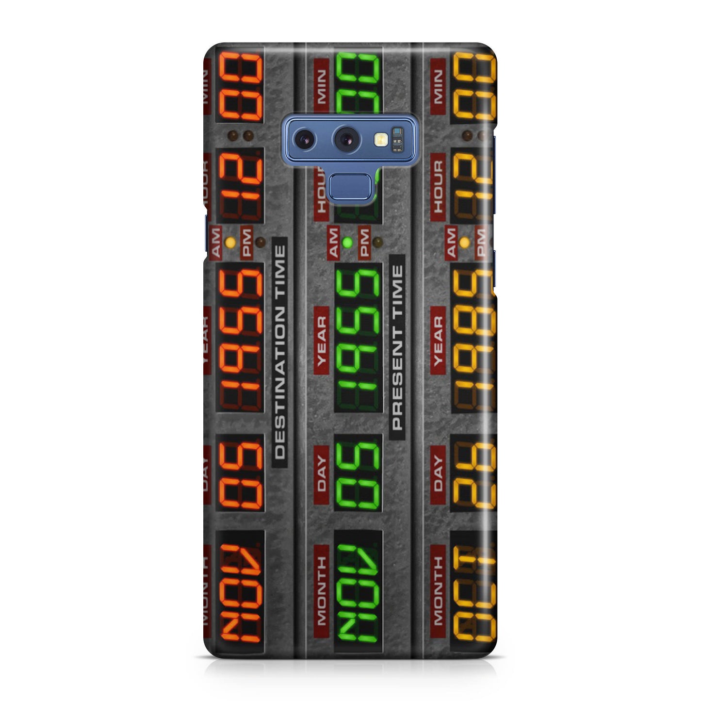 Back To The Future Time Circuits Galaxy Note 9 Case