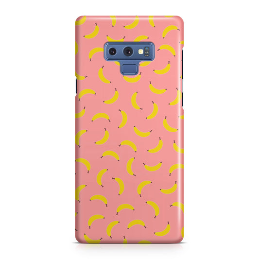 Bananas Fruit Pattern Pink Galaxy Note 9 Case