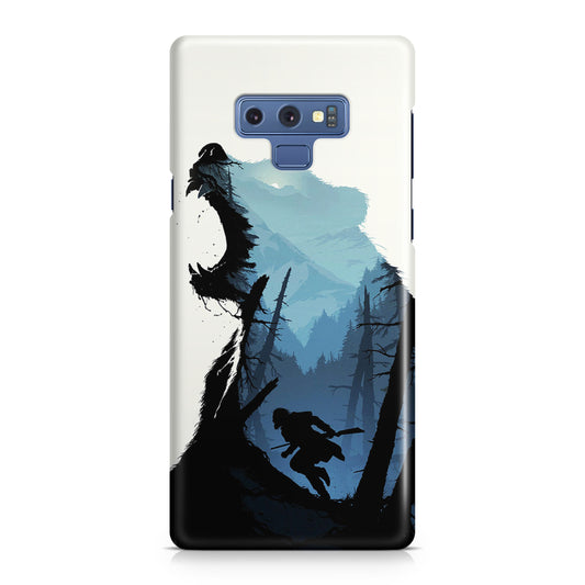 Bear Hunter Art Galaxy Note 9 Case