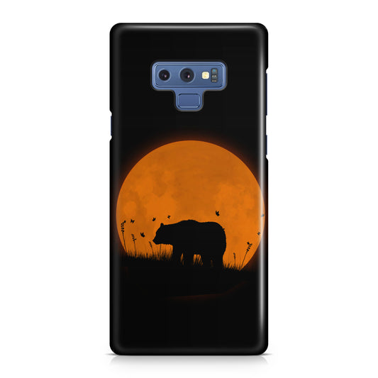 Bear Silhouette Galaxy Note 9 Case