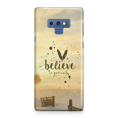 Believe in Yourself Galaxy Note 9 Case