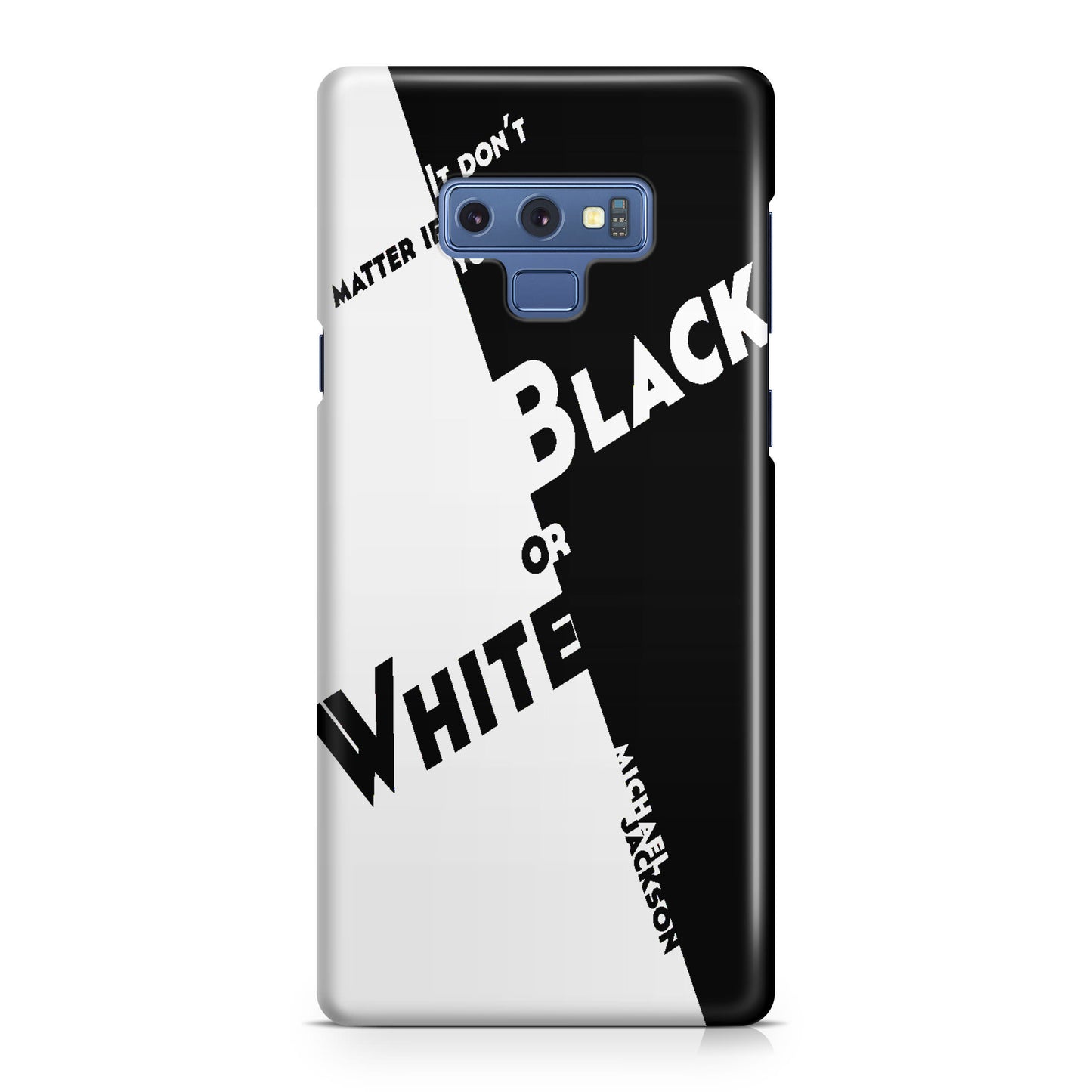 Black Or White Michael Jackson Galaxy Note 9 Case