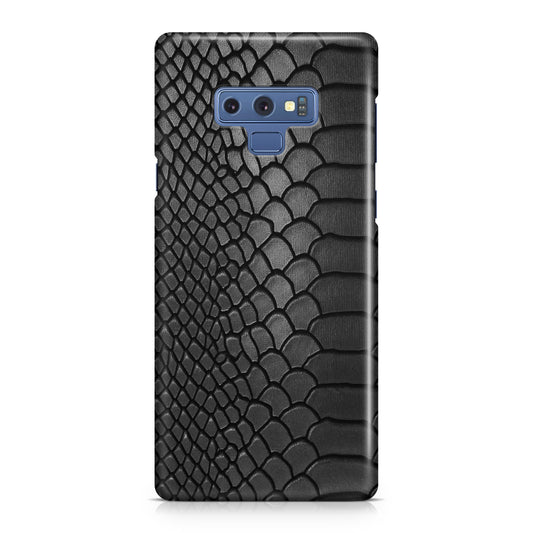 Black Snake Skin Texture Galaxy Note 9 Case