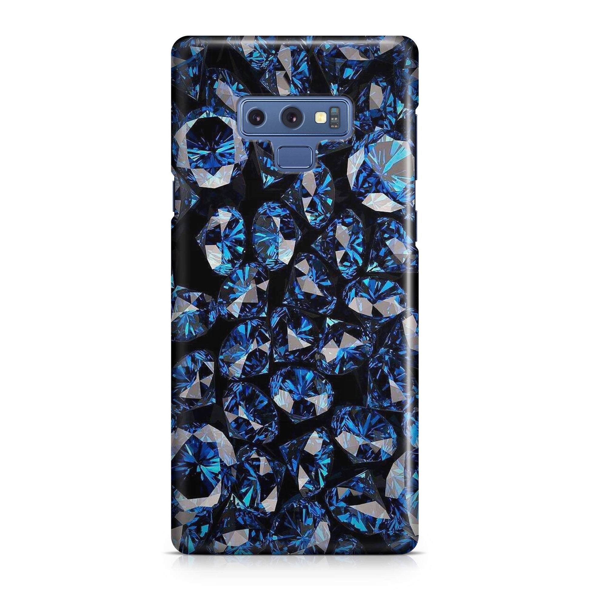 Blue Diamonds Pattern Galaxy Note 9 Case