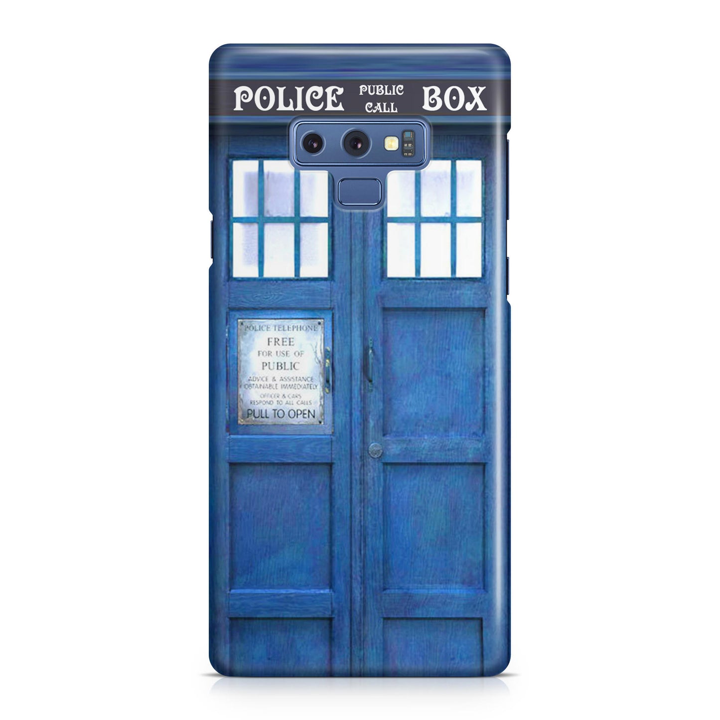 Blue Police Call Box Galaxy Note 9 Case