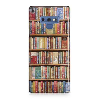 Bookshelf Library Galaxy Note 9 Case