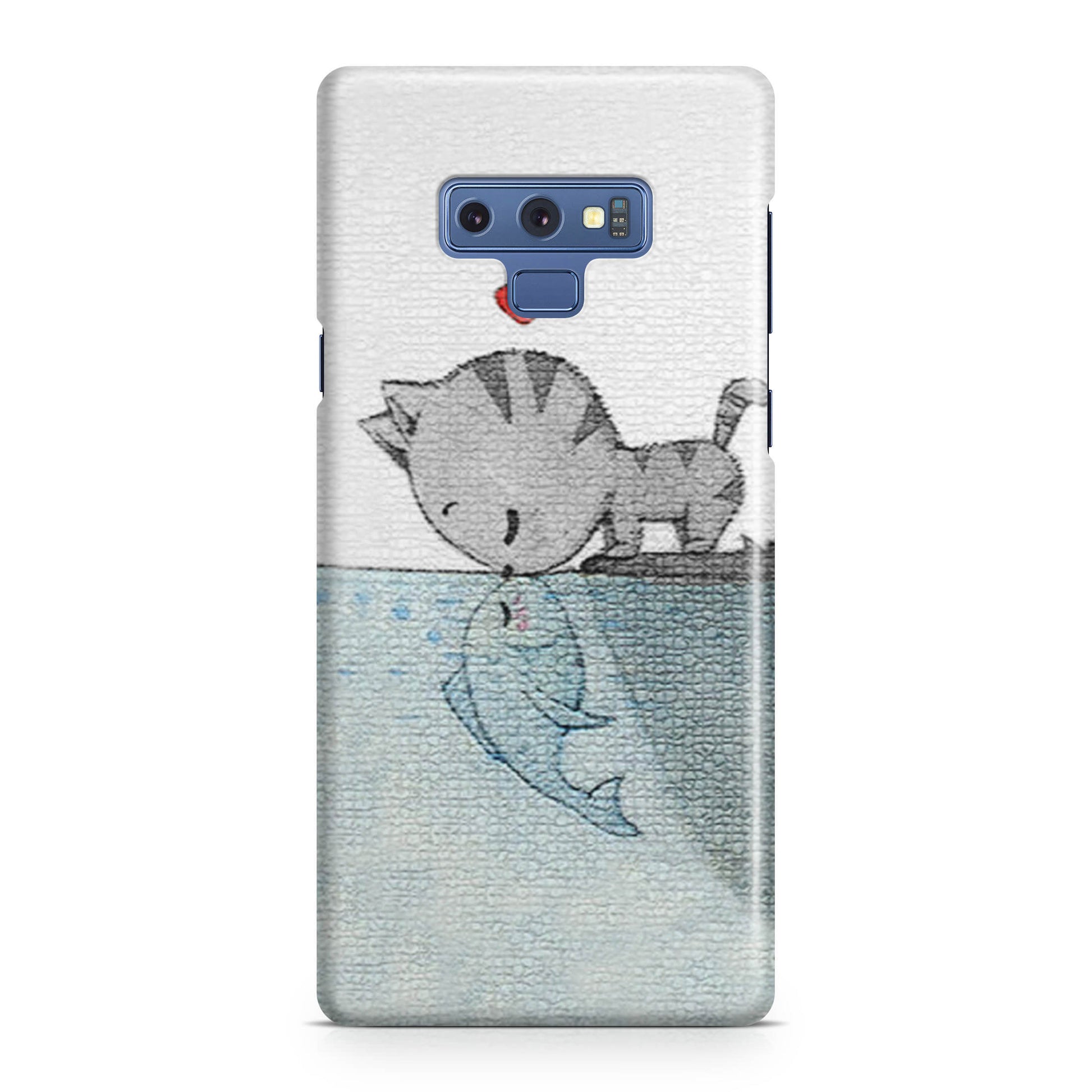 Cat Fish Kisses Galaxy Note 9 Case