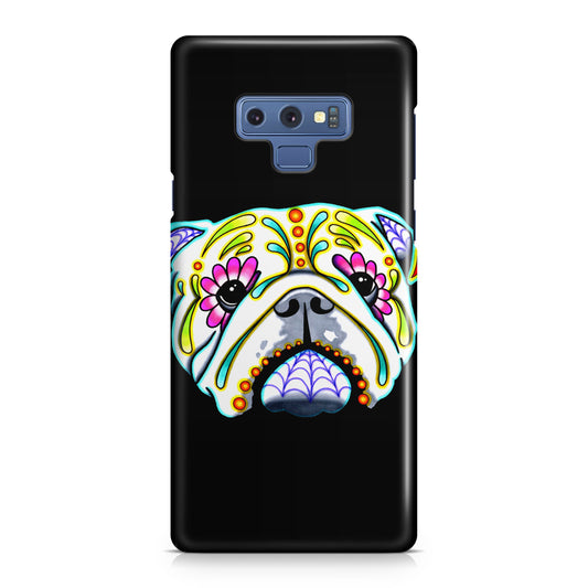 Colorful Bulldog Art Galaxy Note 9 Case