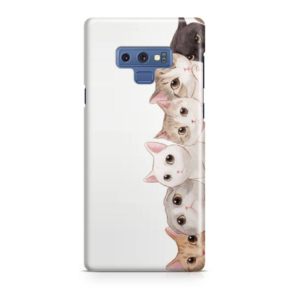 Cute Cats Vertical Galaxy Note 9 Case