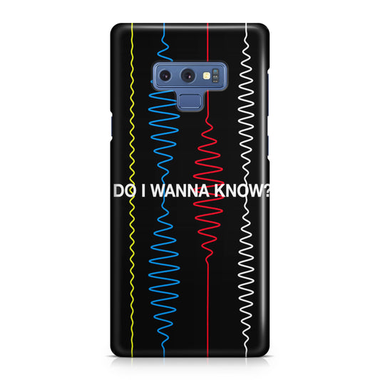 Do I Wanna Know Four Strings Galaxy Note 9 Case