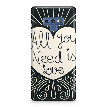 Drawn Love Galaxy Note 9 Case