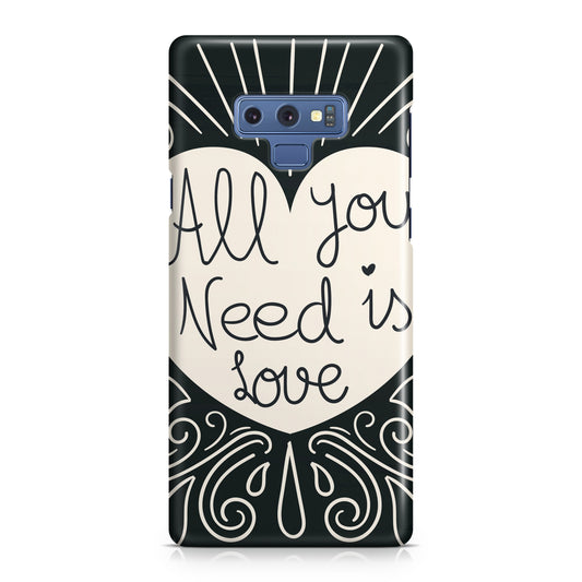 Drawn Love Galaxy Note 9 Case