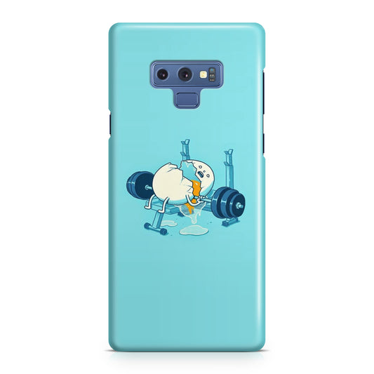 Egg Accident Workout Galaxy Note 9 Case