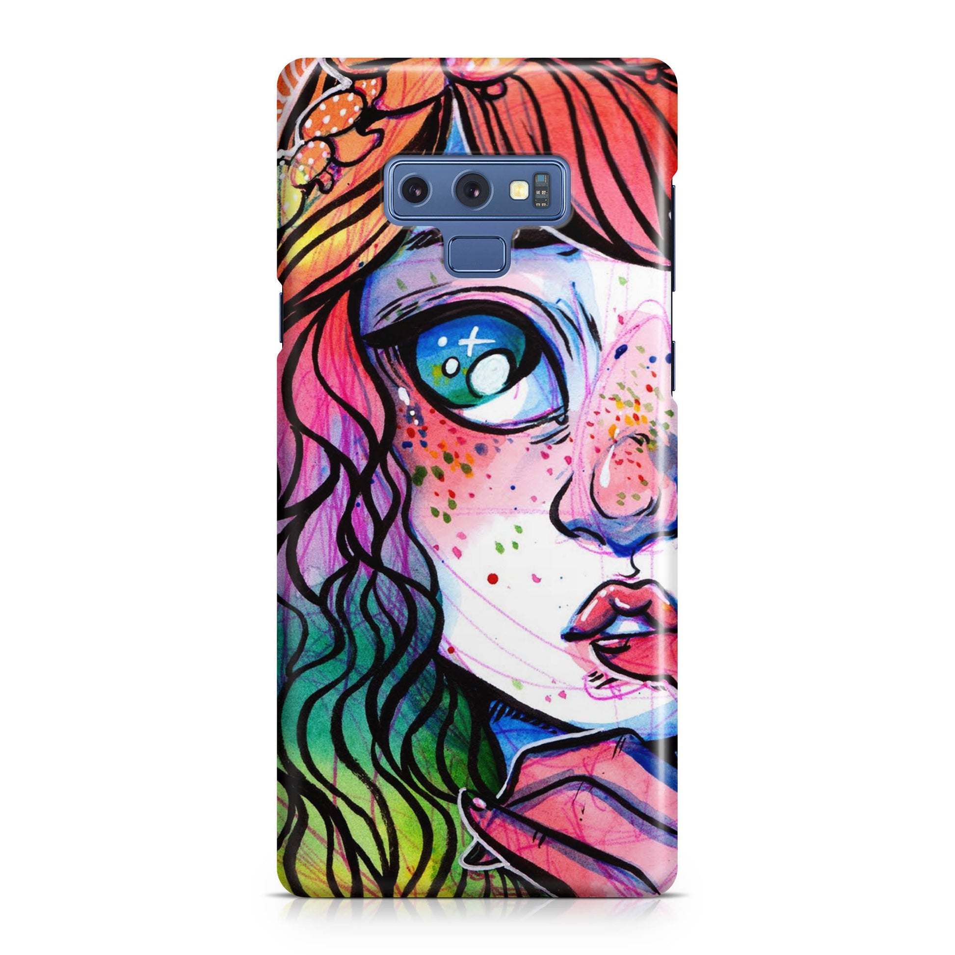 Eyes And Braids Galaxy Note 9 Case