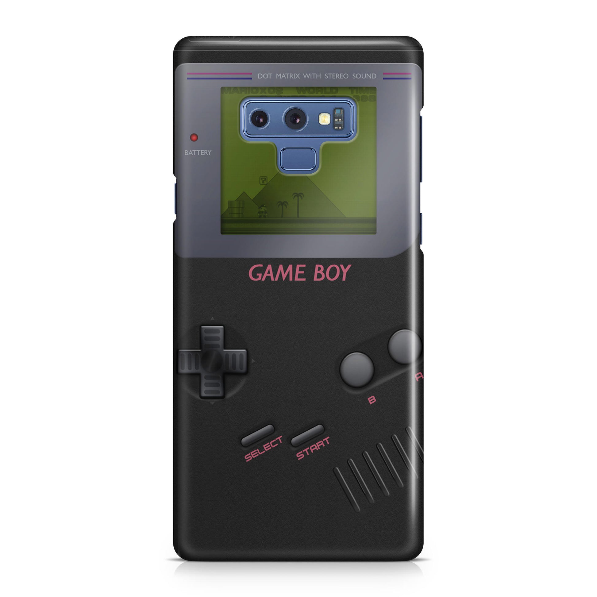 Game Boy Black Model Galaxy Note 9 Case – Customilo