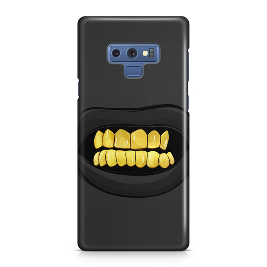 Gold Grillz Galaxy Note 9 Case