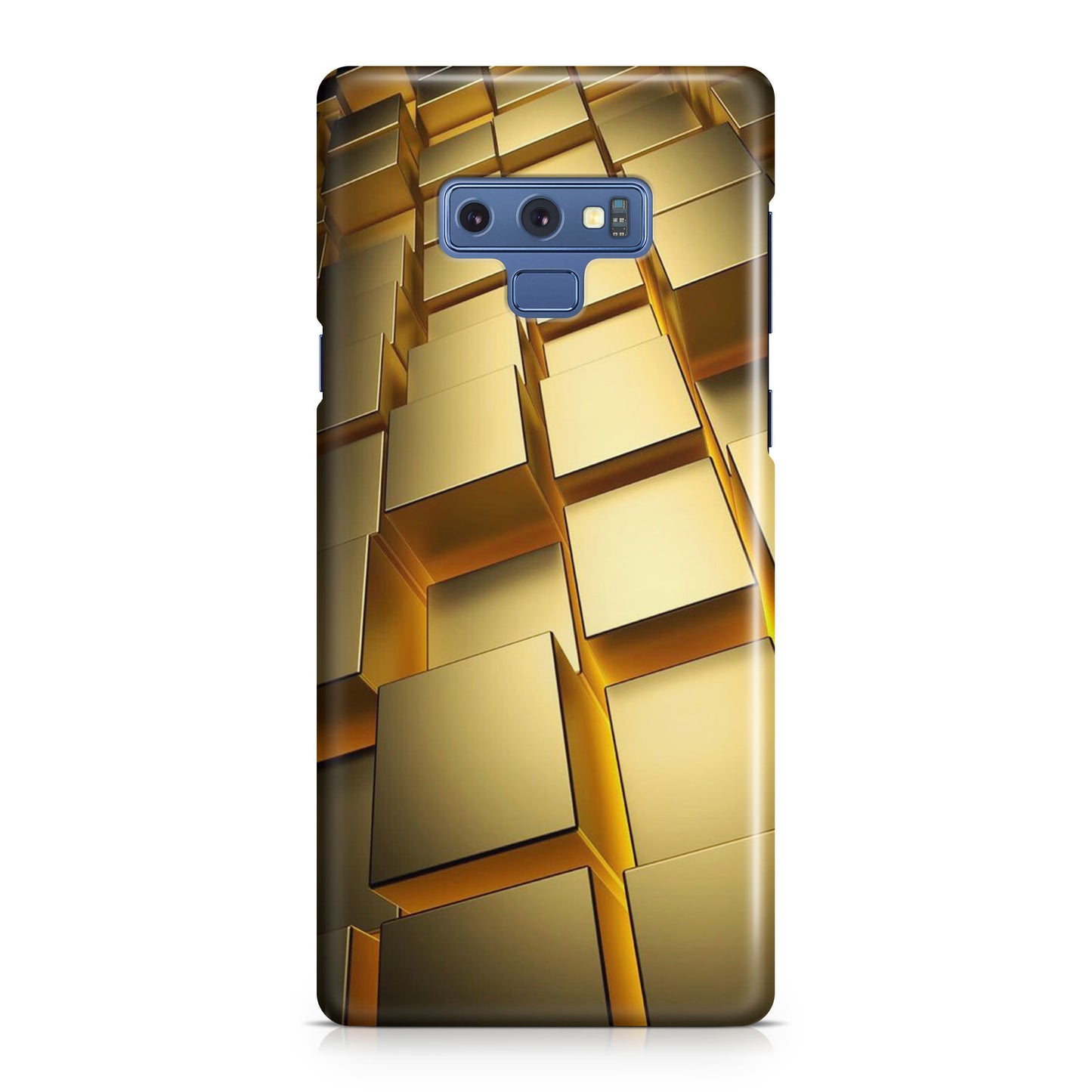 Golden Cubes Galaxy Note 9 Case