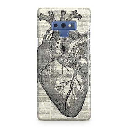 Heart Book Art Galaxy Note 9 Case