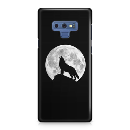 Howling Night Wolves Galaxy Note 9 Case