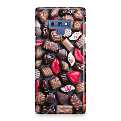 I Love Choco Pattern Galaxy Note 9 Case