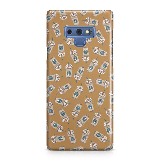 Iced Cappuccinos Lover Pattern Galaxy Note 9 Case