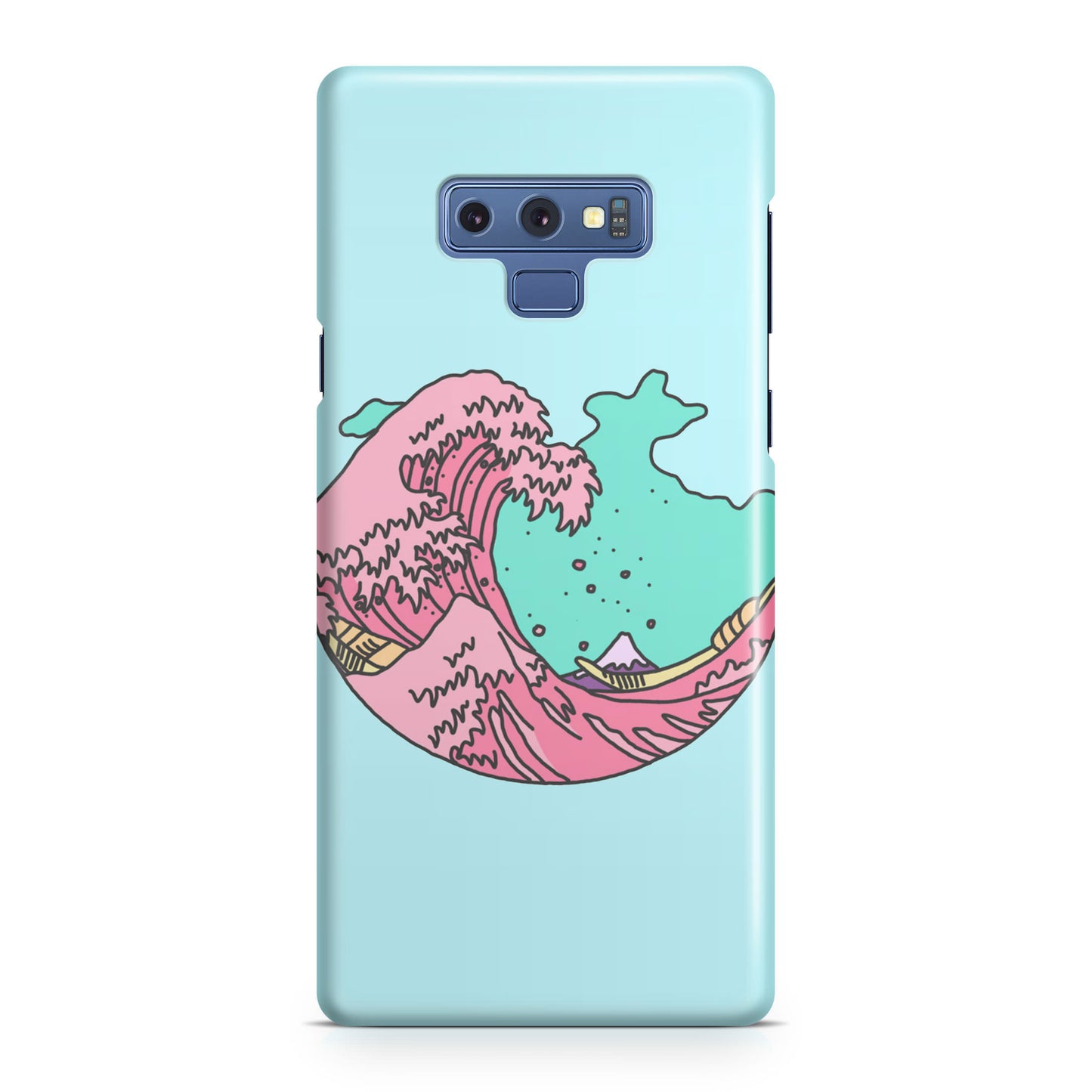 Japanese Pastel Wave Galaxy Note 9 Case