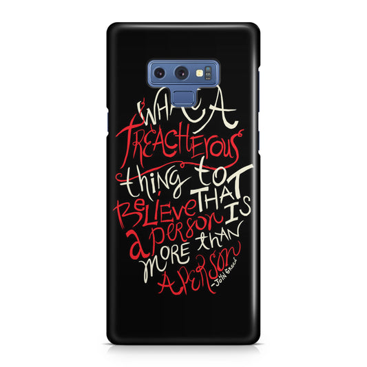 John Green Quotes More Than A Person Galaxy Note 9 Case