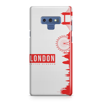 London Vector Galaxy Note 9 Case
