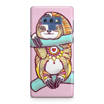 Mandala Sloth Galaxy Note 9 Case