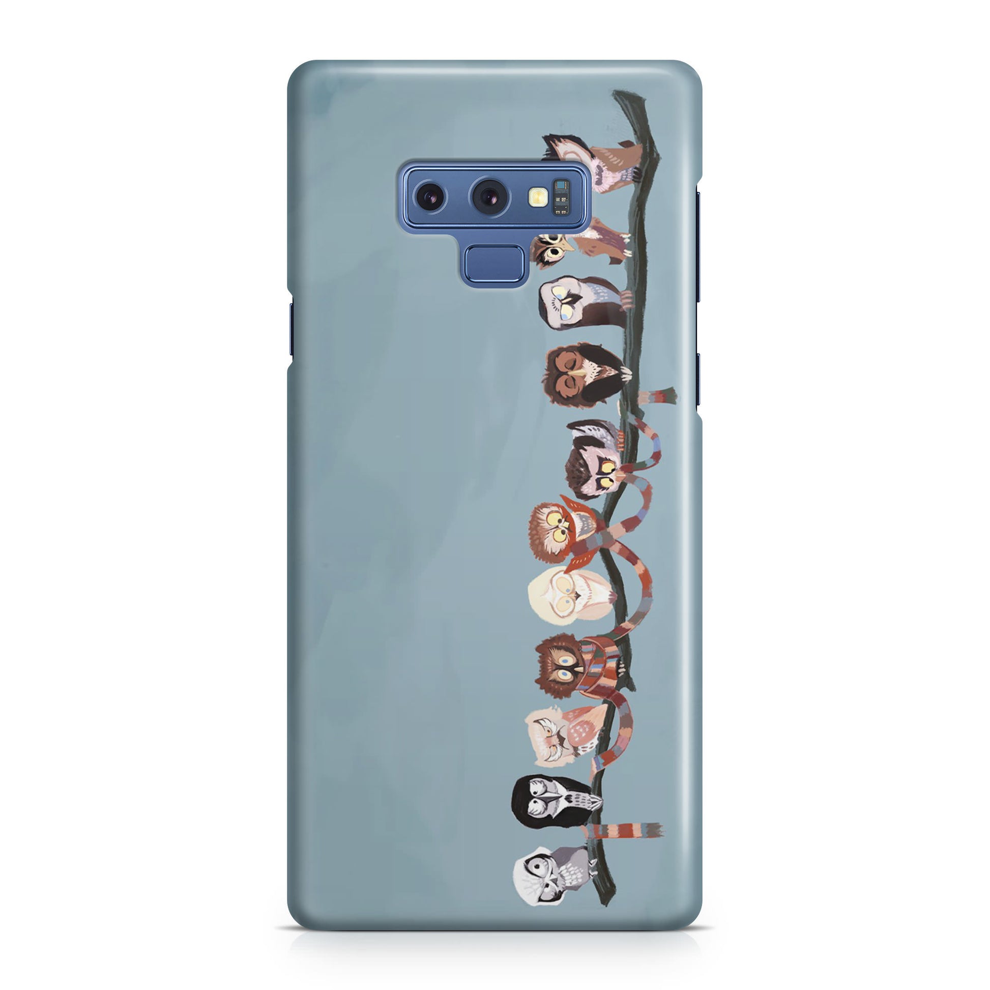 Owls on The Branch Galaxy Note 9 Case