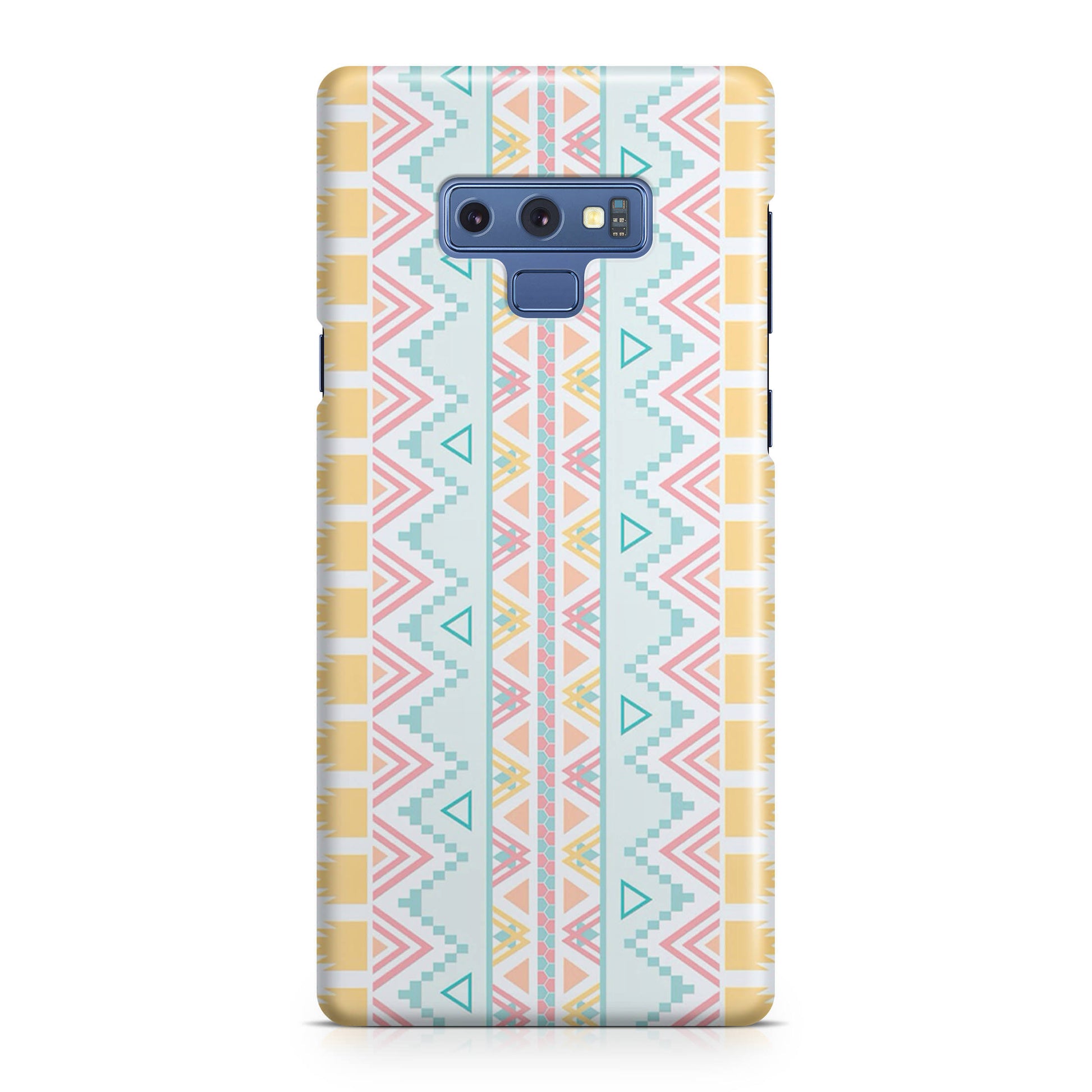 Peach Aztec Pattern Galaxy Note 9 Case